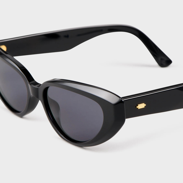 Noir Félin – Lunettes de Soleil Œil de Chat
