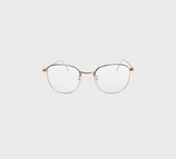 Or Rose - Lunettes Métal Élégantes