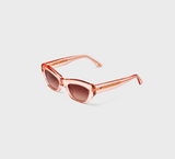 Lunettes de Soleil Regard Félin Perle Rose