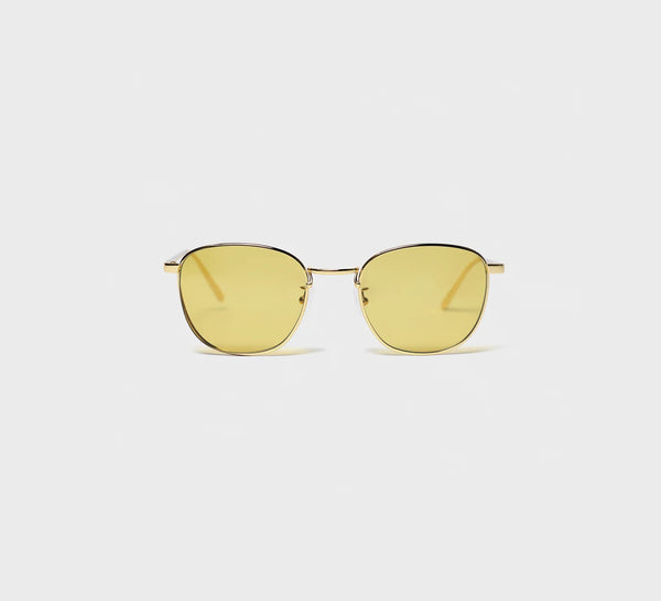 Soleil Doré – Lunettes Métal Élégantes