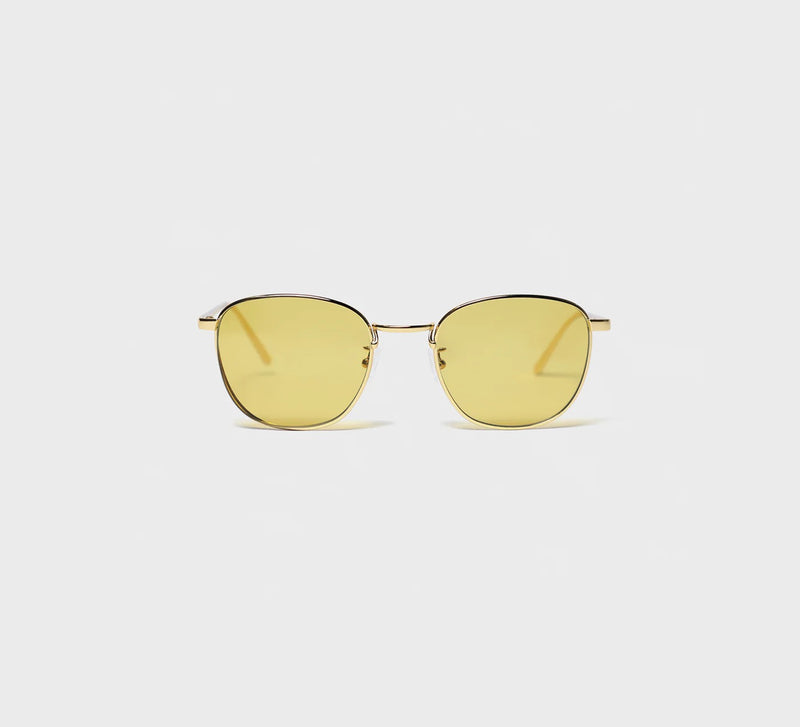 Soleil Doré – Lunettes Métal Élégantes