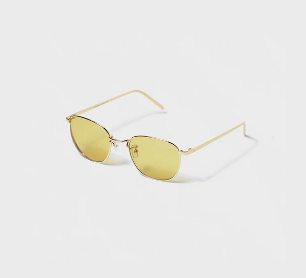 Soleil Doré – Lunettes Métal Élégantes