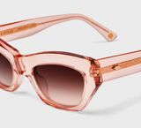 Lunettes de Soleil Regard Félin Perle Rose