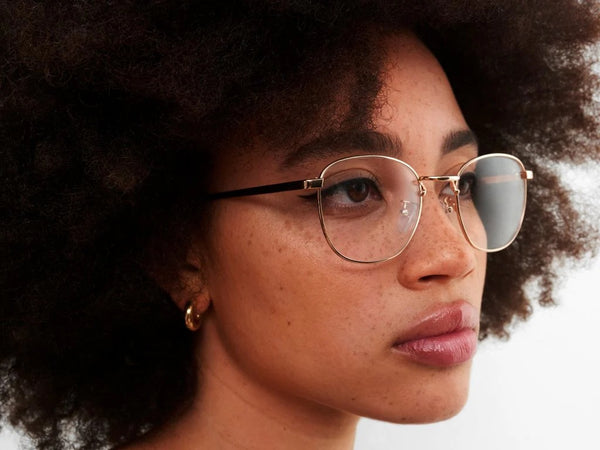 Or Rose - Lunettes Métal Élégantes