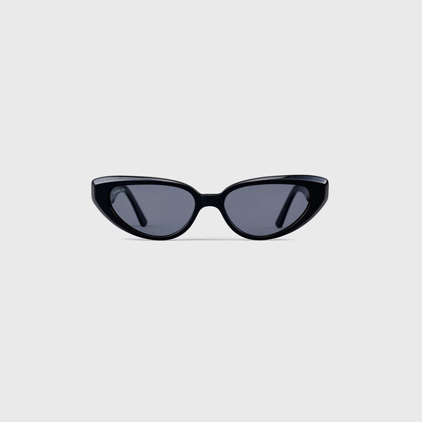 Noir Félin – Lunettes de Soleil Œil de Chat