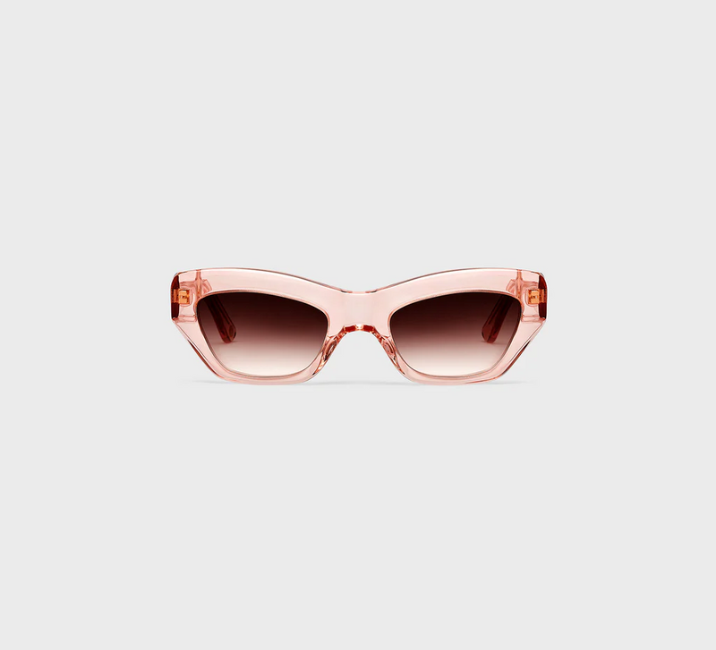Lunettes de Soleil Regard Félin Perle Rose